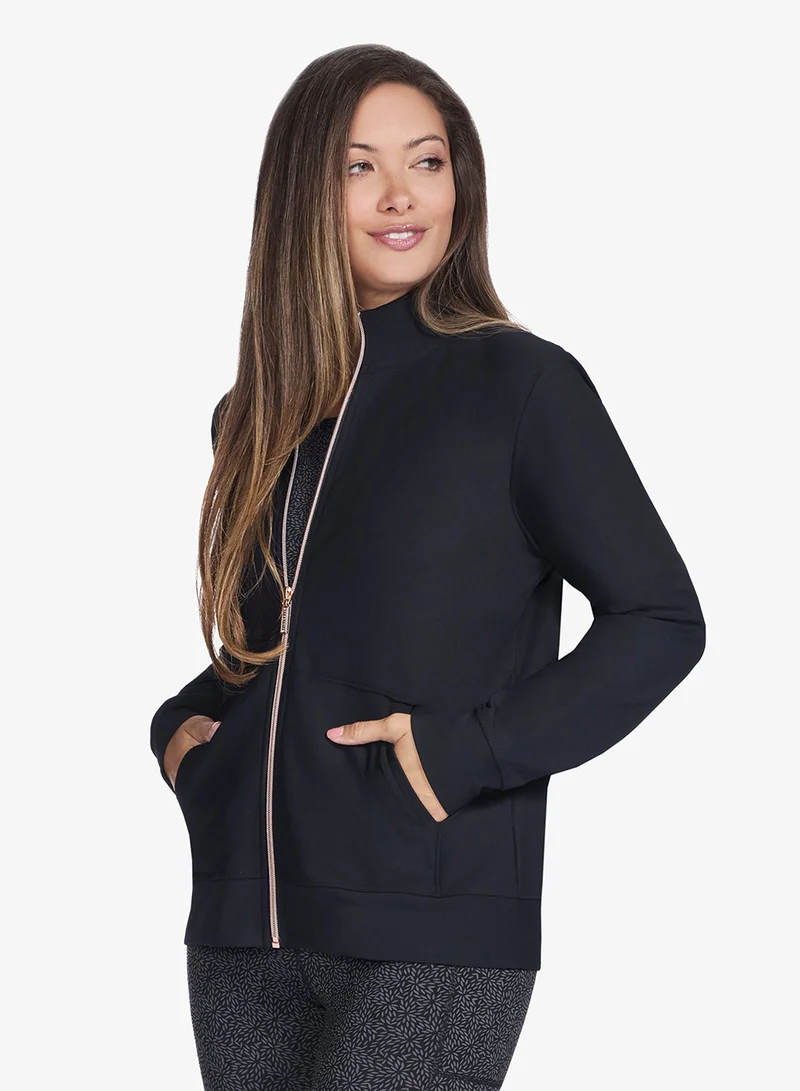 SKECHERS  Goluxe Ribbed Jacket for Women | Best Price UAE